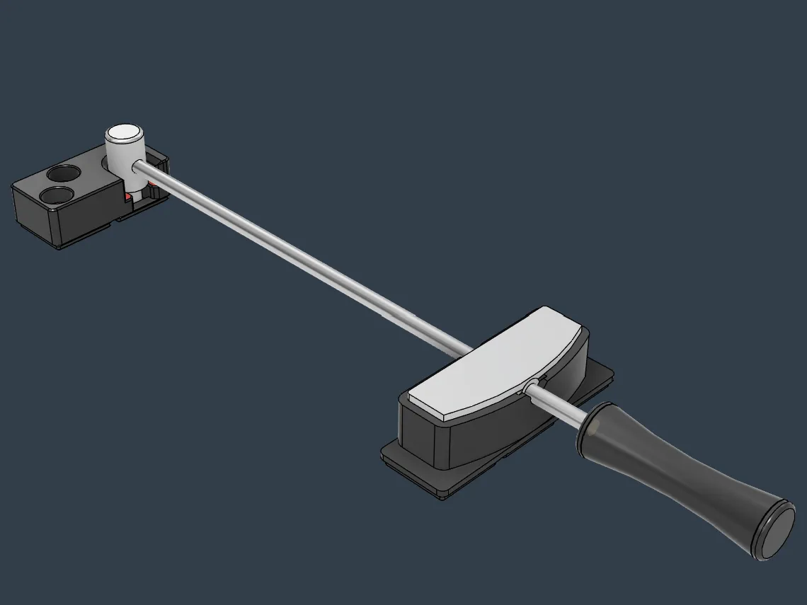 3d model of Gridfinity holder for Park Tool TW-2.2 Torque Wrench